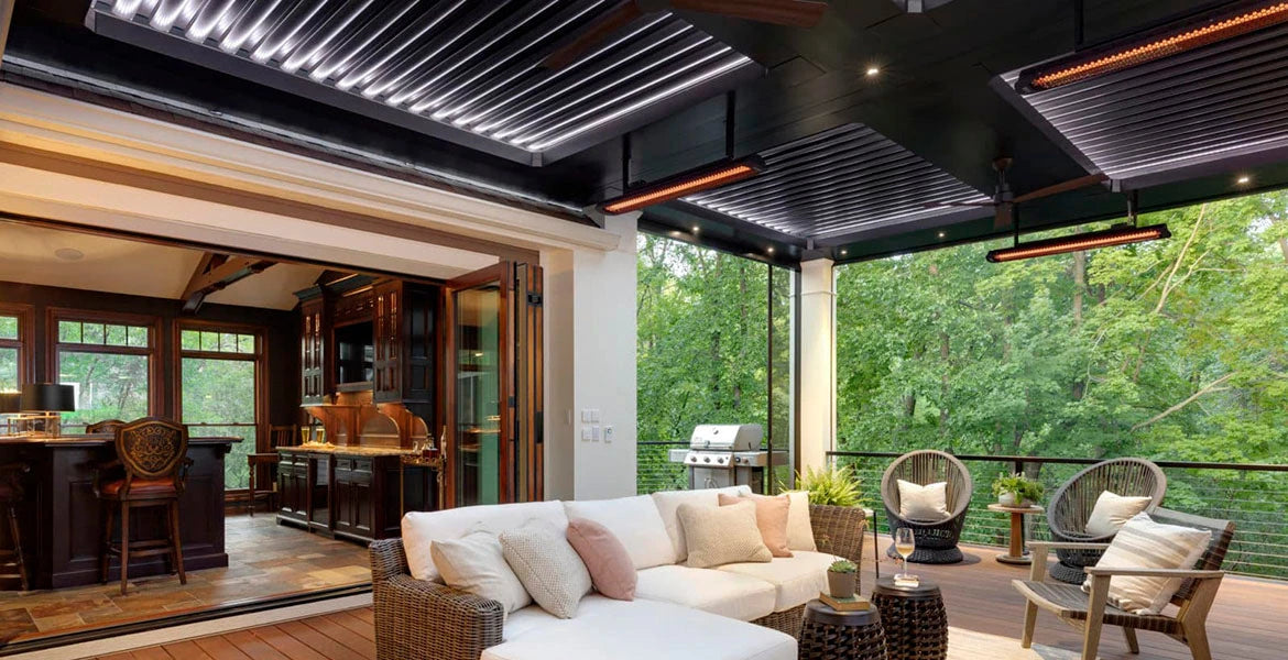 Electric patio heaters