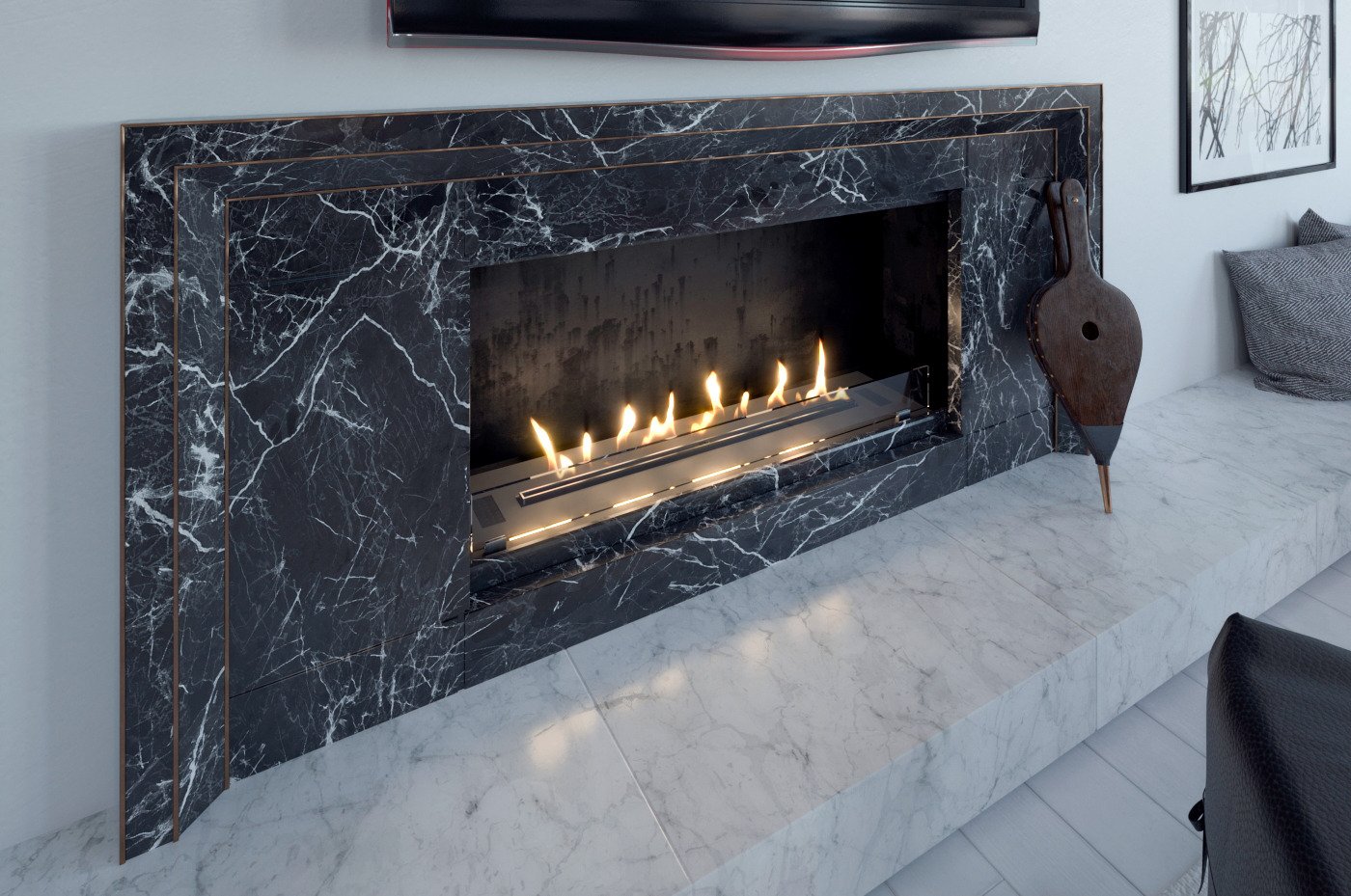 Bio ethanol burners