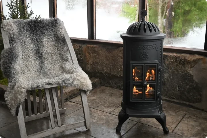Traditional bioethanol fireplaces