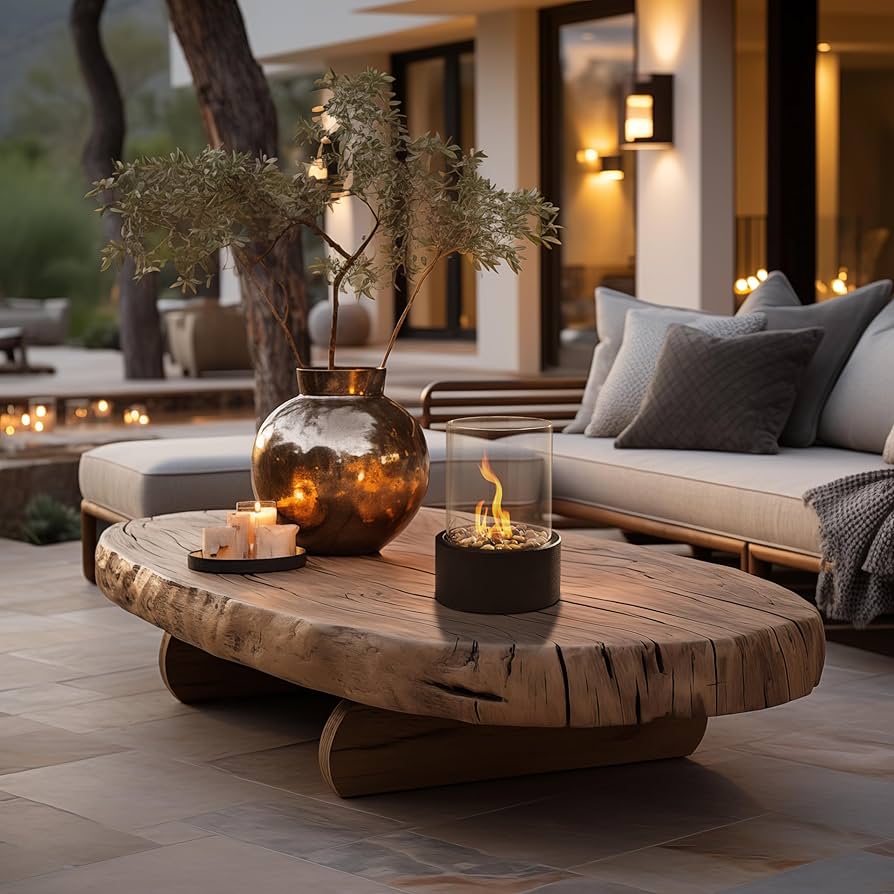 Bioethanol tabletop fireplaces