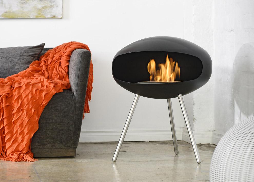 Portable ethanol fireplaces