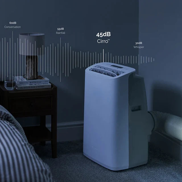 MeacoCool Cirro 12000 BTU Super Quiet Smart Portable Air Conditioner & Heater