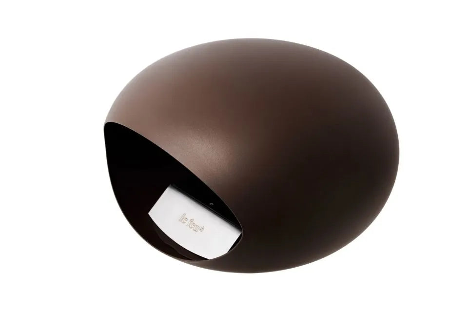 Freestanding Bioethanol Fireplace Le Feu Dome Ground High - Mocca