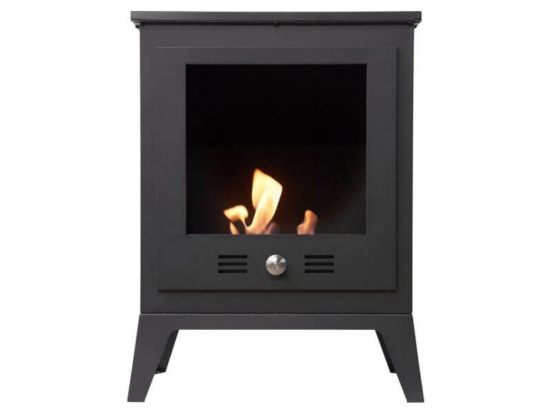 Sureflame Carino Bio Ethanol Stove in Black
