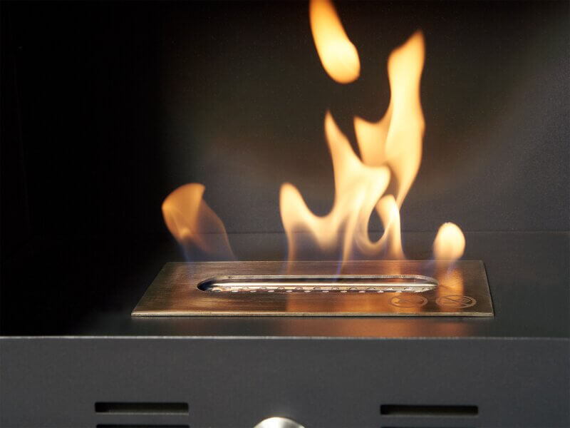 Sureflame Carino Bio Ethanol Stove in Black