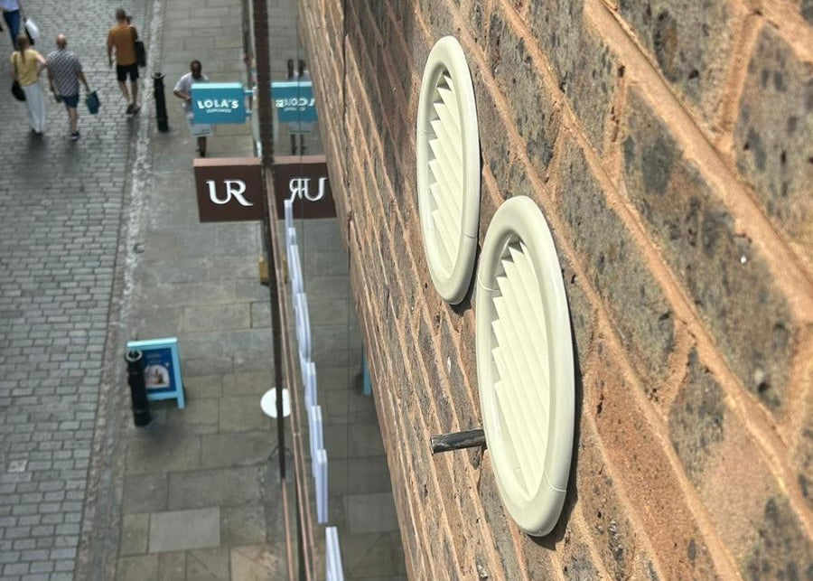 Panasonic RAC Solo External Aluminium Grids Kit with Fixed Fins (162mm Holes) - PCZ-GB0738