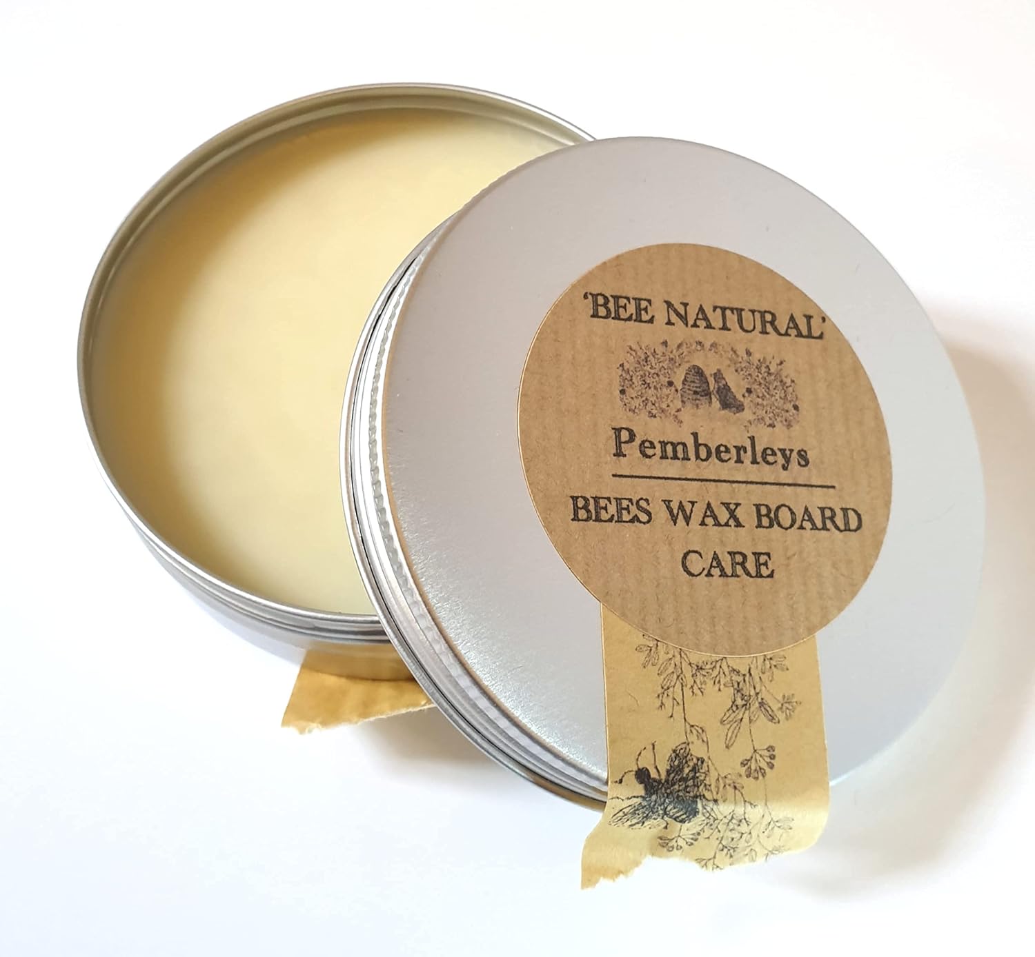 Pemberleys of Baker Street 'Bee Natural' Beeswax Chopping Board Care (100ml)