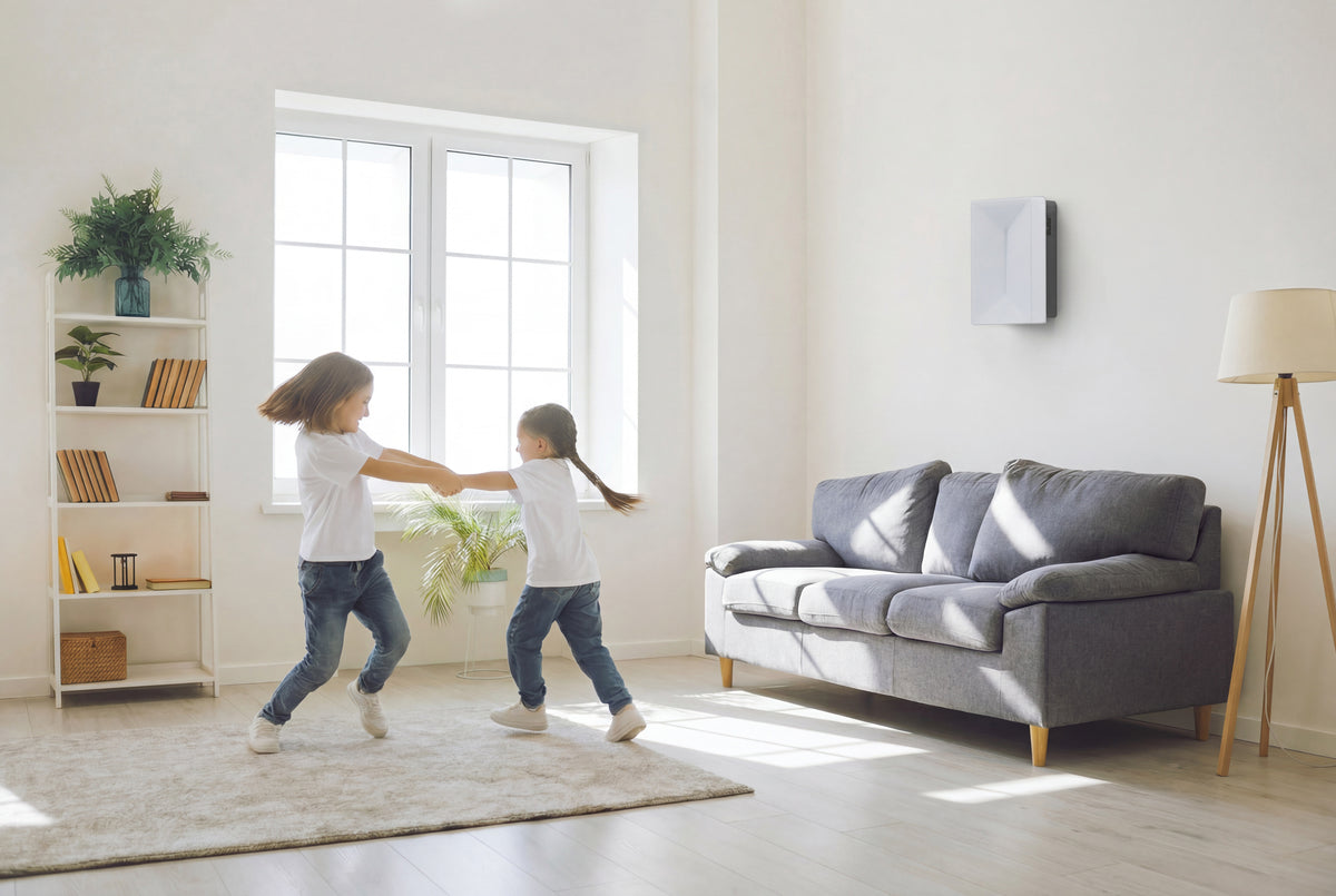 Helty FlowEASY (Version Sensible) Decentralised Heat Recovery Unit | Compact wall ventilation System
