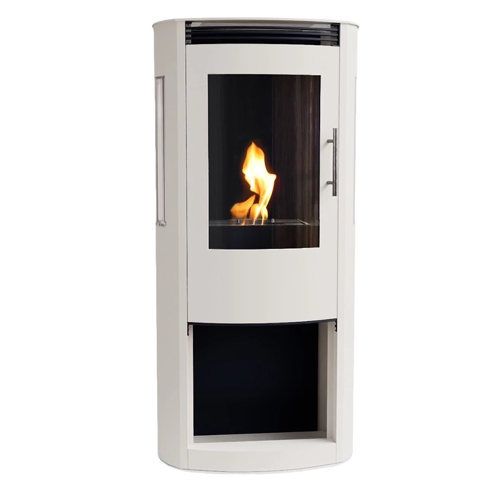 Lincoln White - Bioethanol Wood-burning Stove