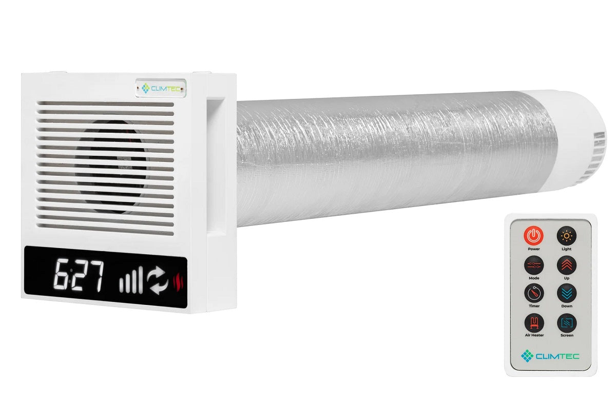 single room heat recovery unit for ventilation