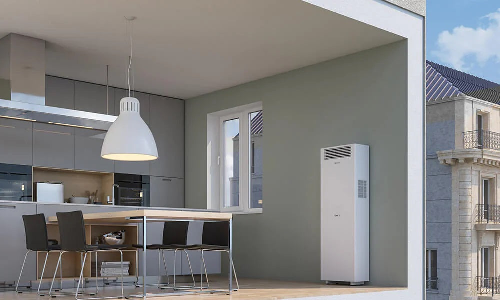 NEW 2025 Olimpia Splendid Unico Vertical 3.5 kW 12000 BTU All-in-One Air Conditioning Unit with Heat Pump