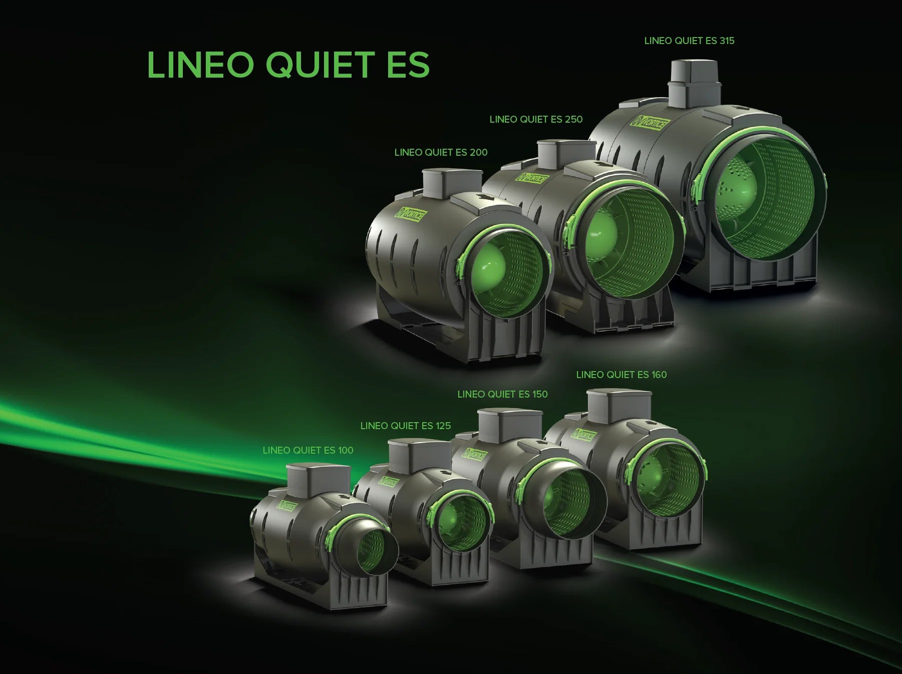 DUCT ACOUSTIC FAN VORTICE LINEO 250 QUIET ES