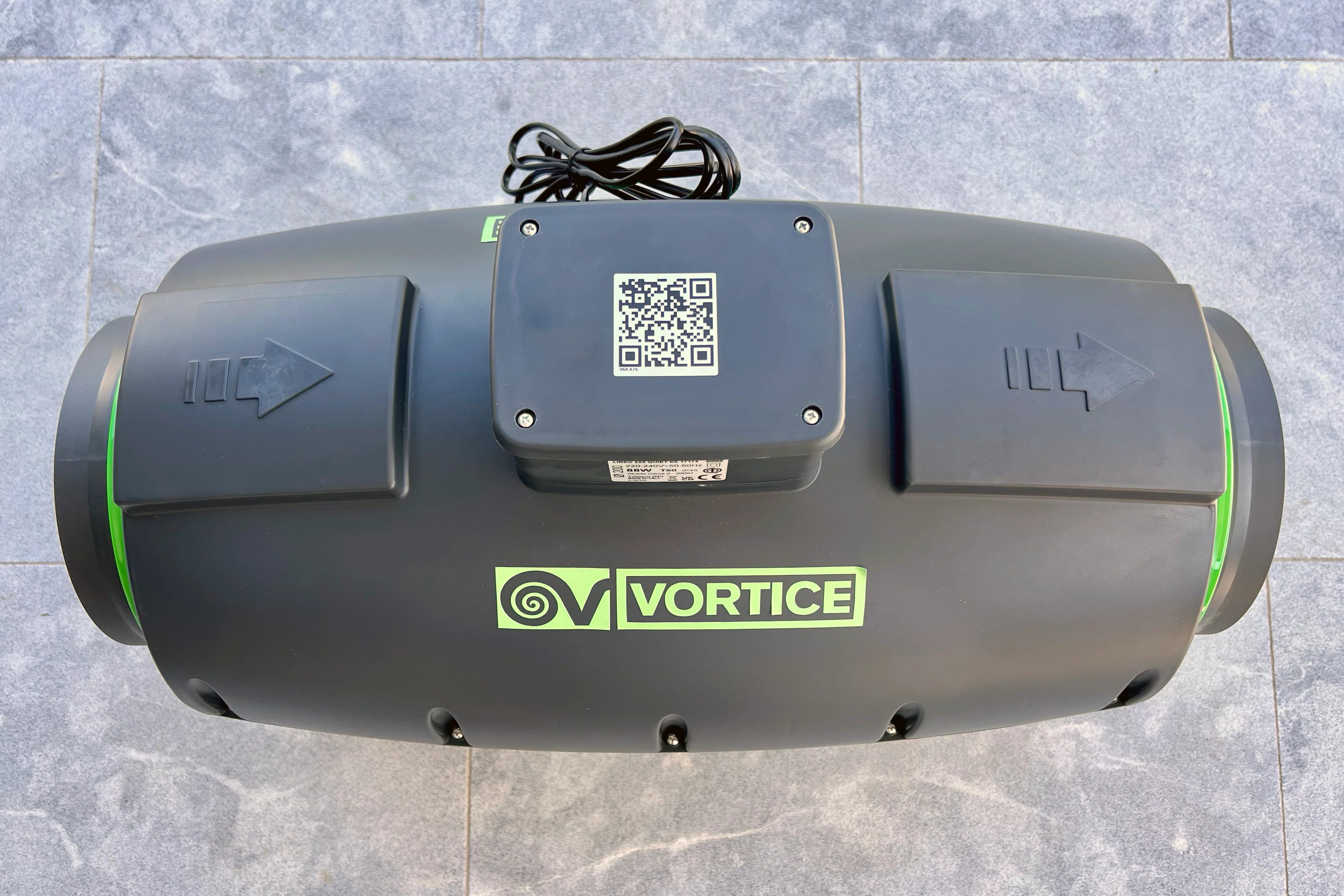 DUCT ACOUSTIC FAN VORTICE LINEO 250 QUIET ES