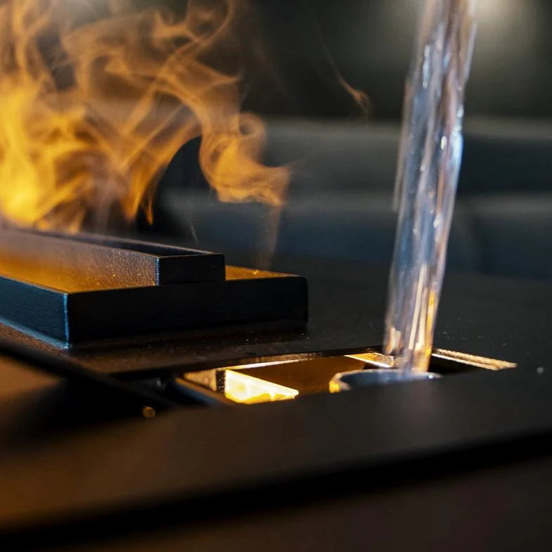 Foco Myst Room Divider 800 Fireplace Insert with Dimplex Cassette - Water Vapour Fireplaces
