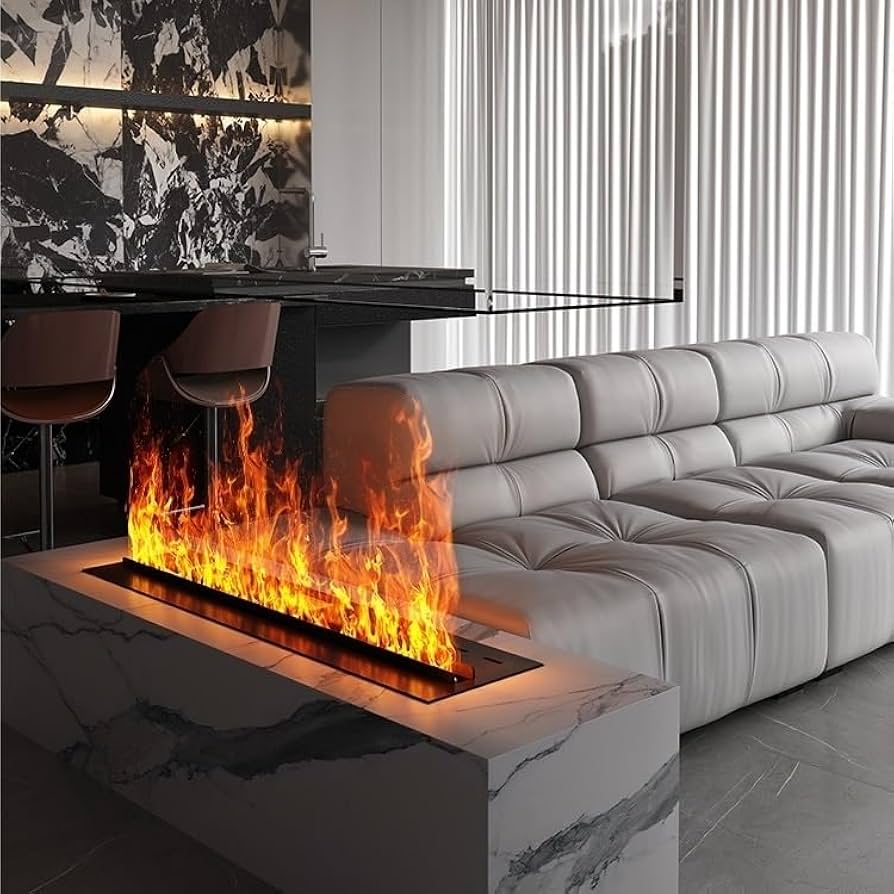 Foco Myst Four 1200 Fireplace Insert with Dimplex Cassette