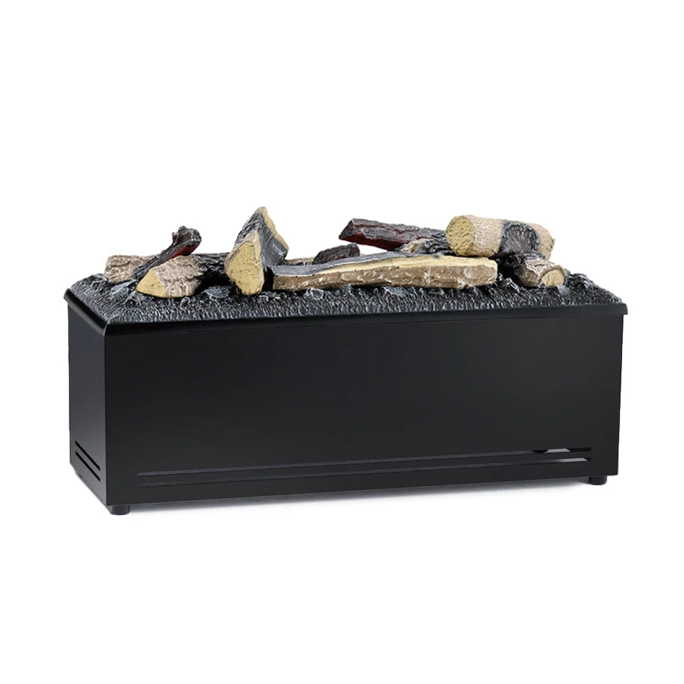 AquaFire Base 60 Logs Opti-myst fireplace insert featuring realistic log design for visual flame effects.