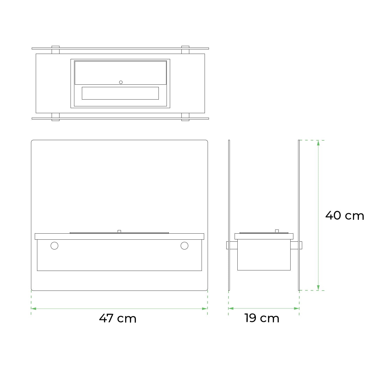 Merton Table Bio Fireplace