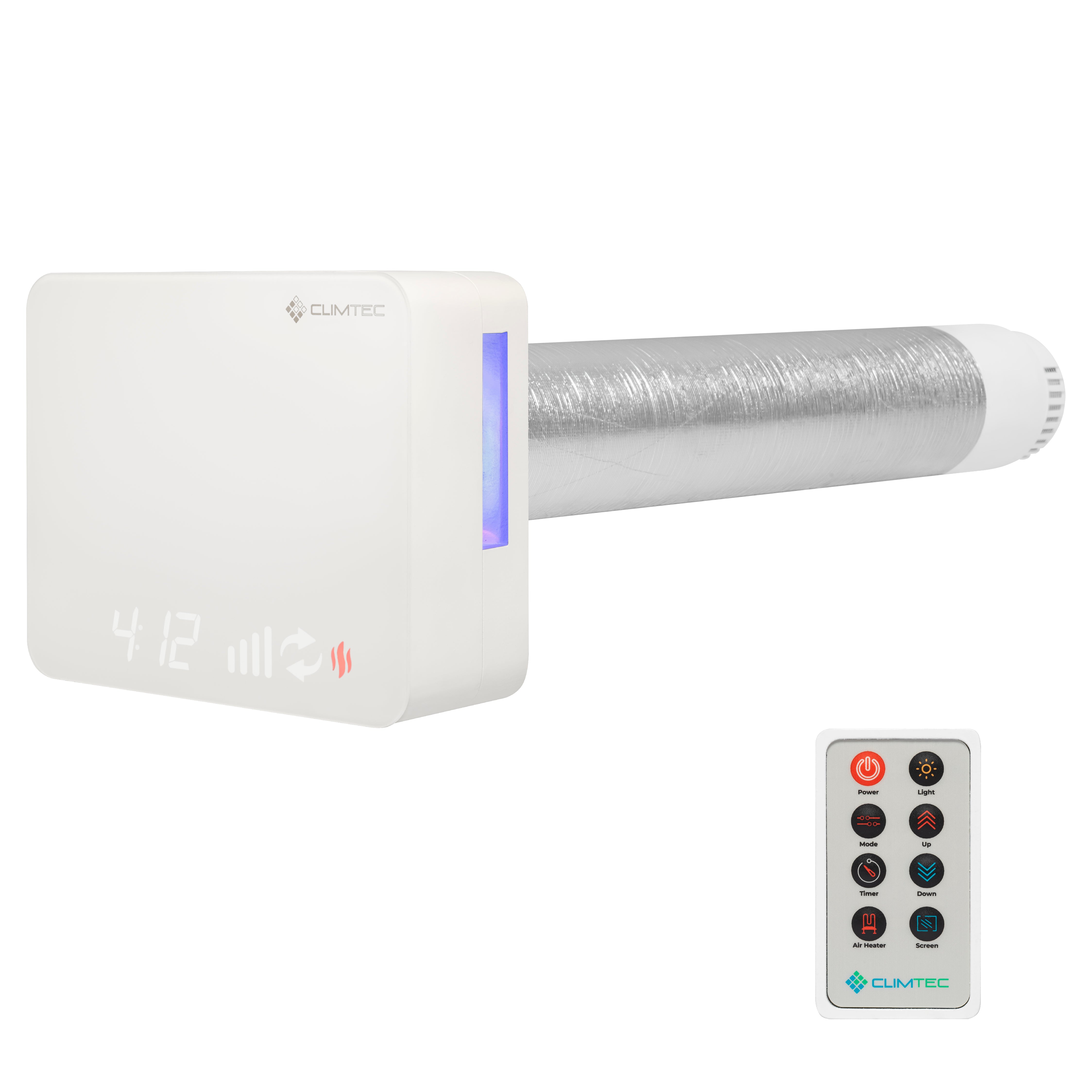 Recuperator CLIMTEC Optima 100 standard – Single Room MVHR Heat Recovery System