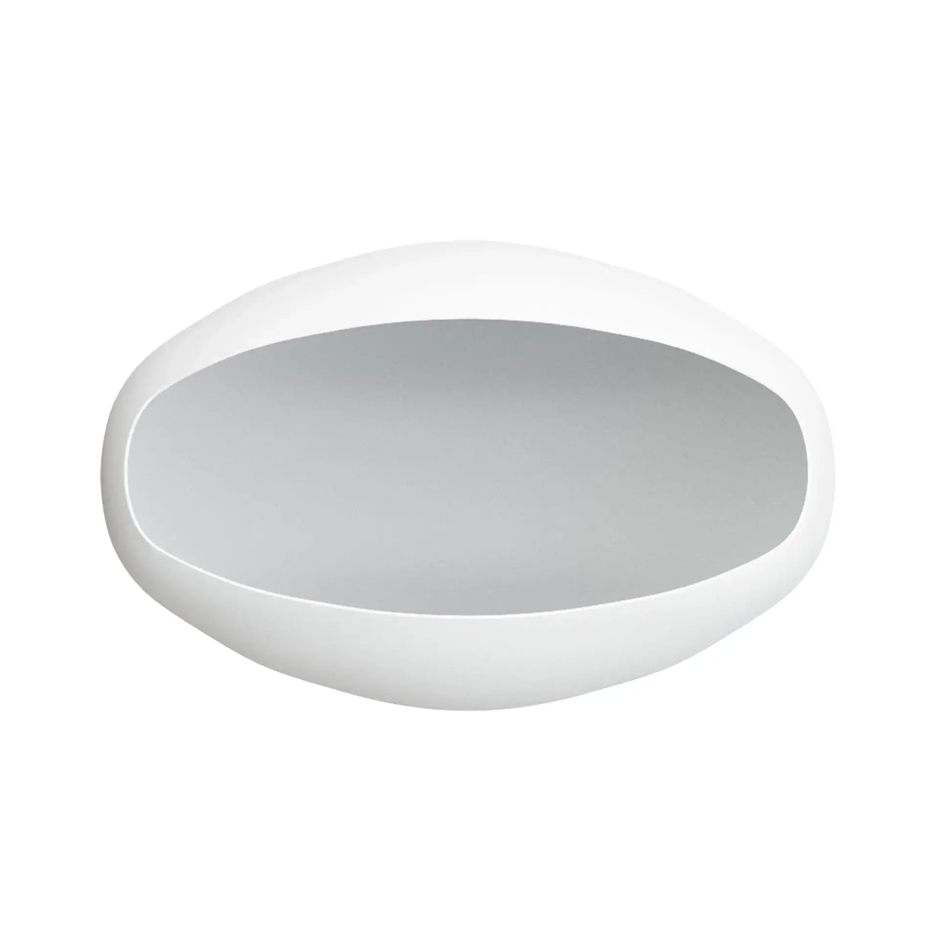 Cocoon Fires Shell for Aeris and Pedestal in White, spare part without accessories, modern design.