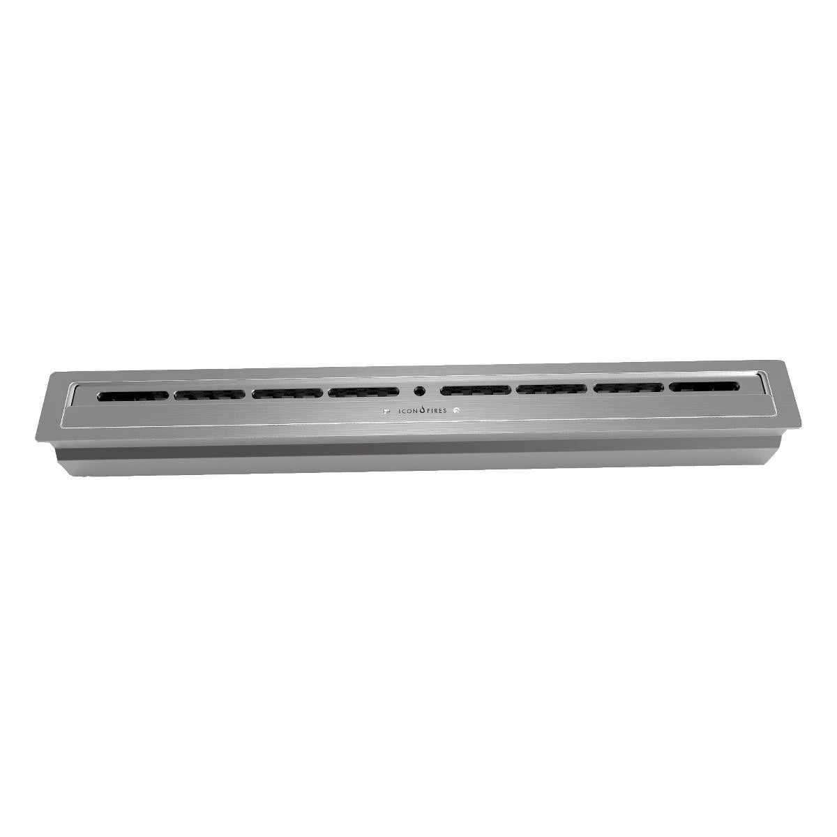 Icon Slimline Firebox SFB1650 Brushed Steel
