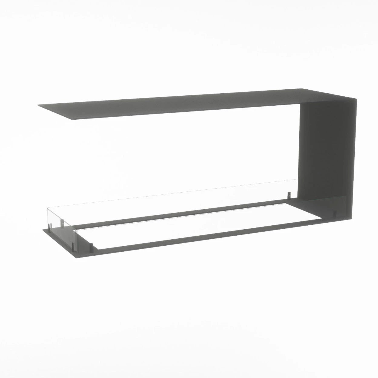 Foco Myst Room Divider 1200, a modern water vapour fireplace with sleek design and safe eco-friendly features.