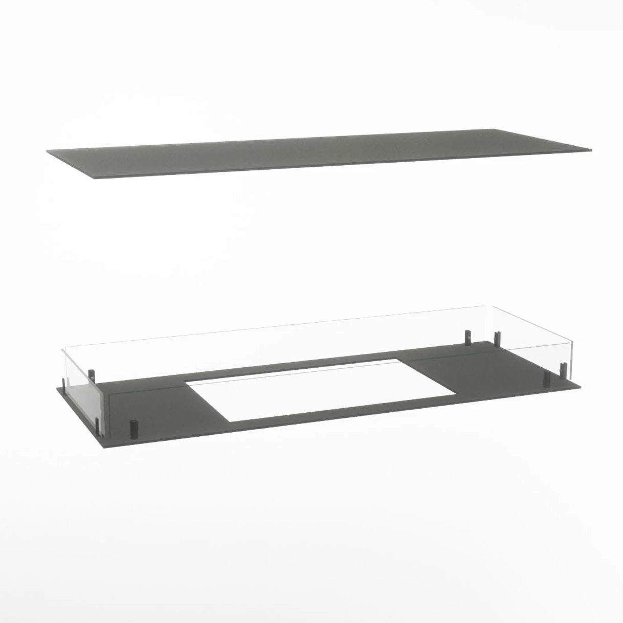 Foco Myst Four 1000 Fireplace Insert with Dimplex Cassette