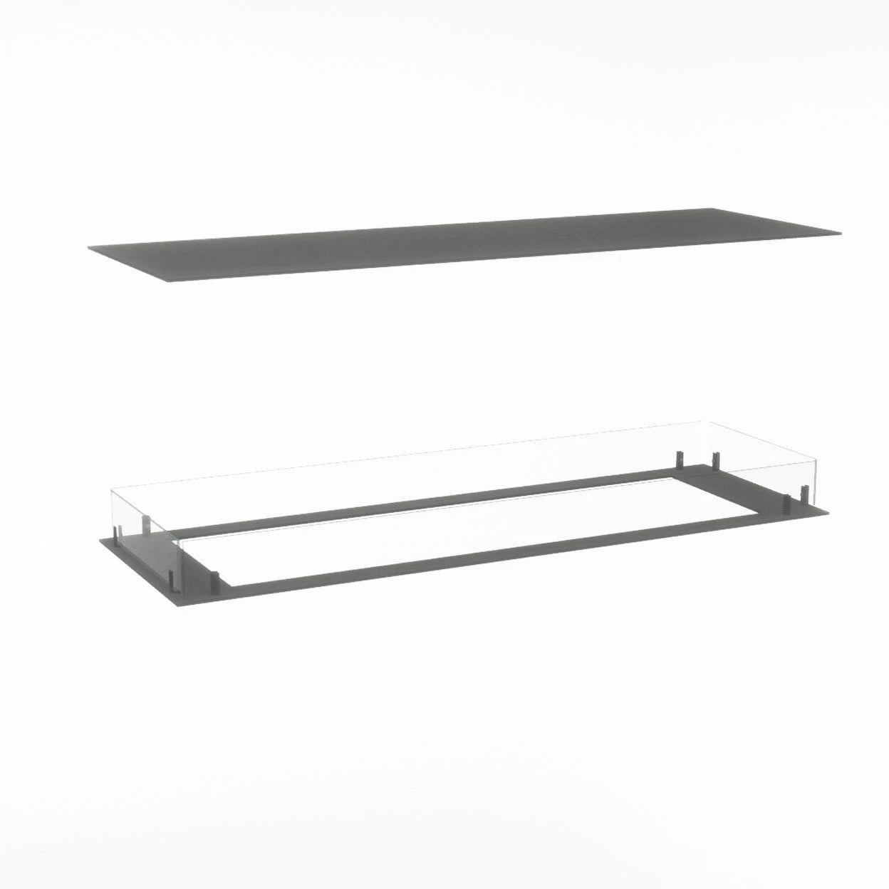 Foco Myst Four 1200 Fireplace Insert with Dimplex Cassette