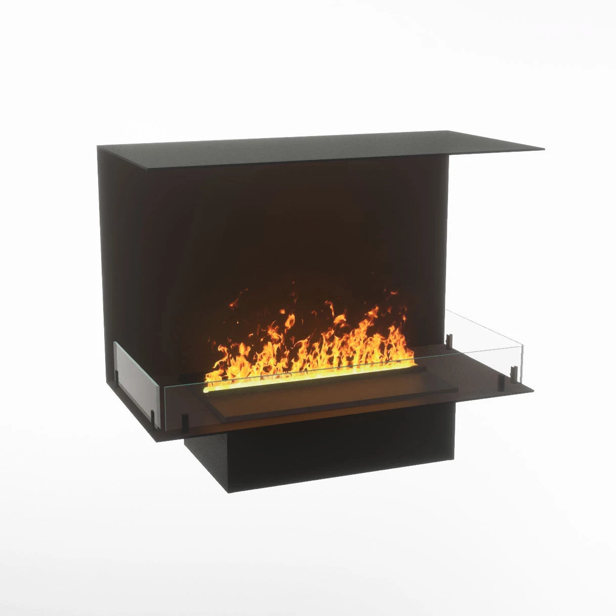 Foco Myst Three 800 Fireplace Insert with Dimplex Cassette