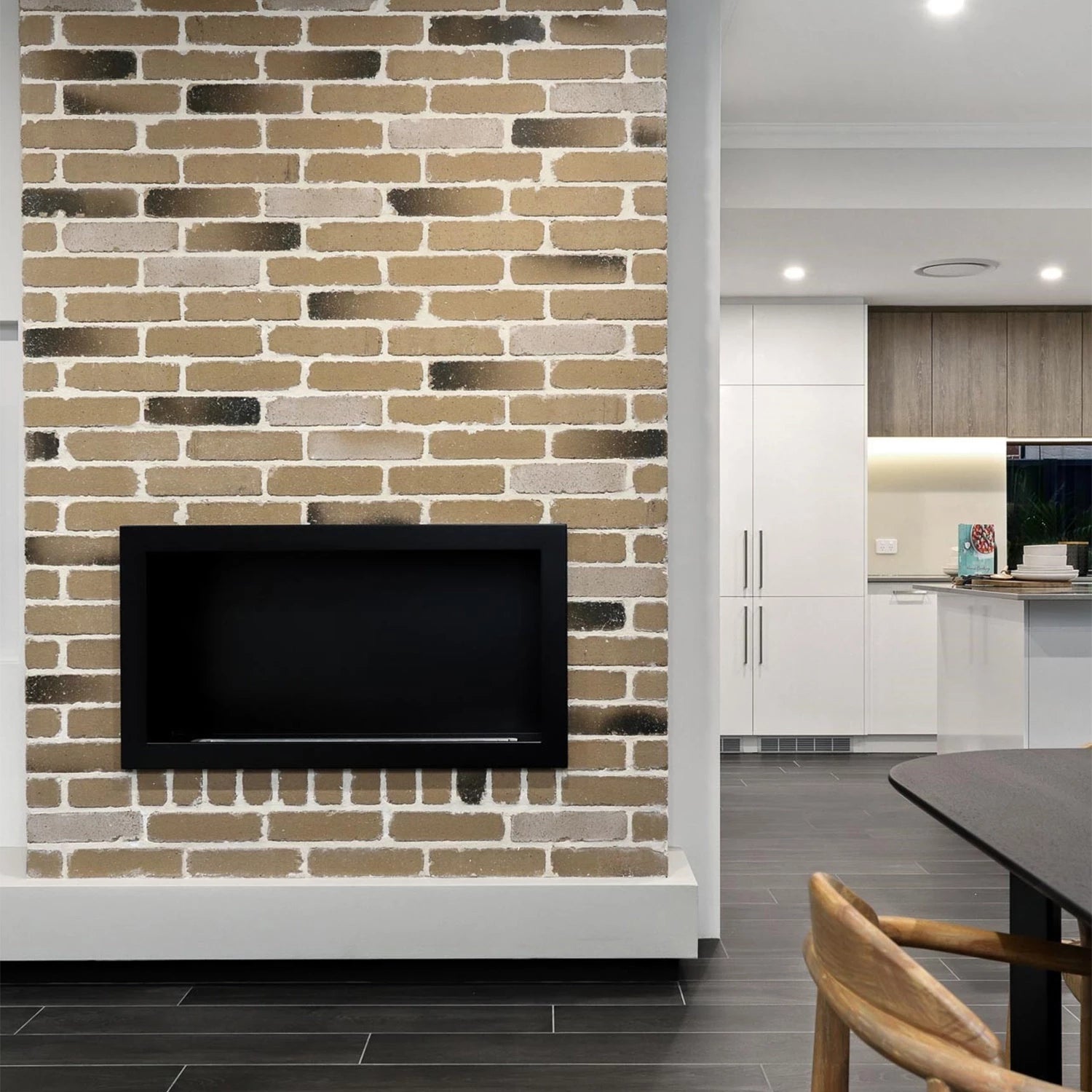 Icon Fires Slimline Firebox SFB1350 - Black
