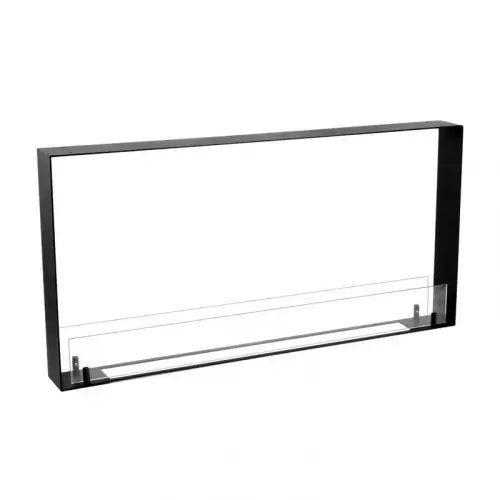 Foco Two 1000 Ultra Slim bioethanol fireplace insert designed for narrow wall installation and double-sided viewing.