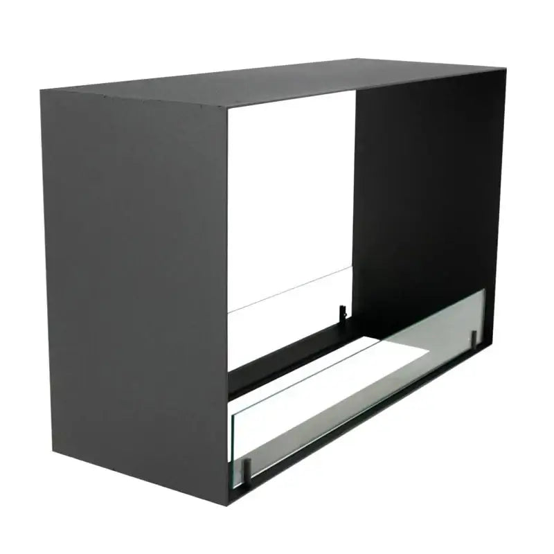 Modern bioethanol fireplace insert design, built-in fire bioethanol for stylish home decor and ambiance.