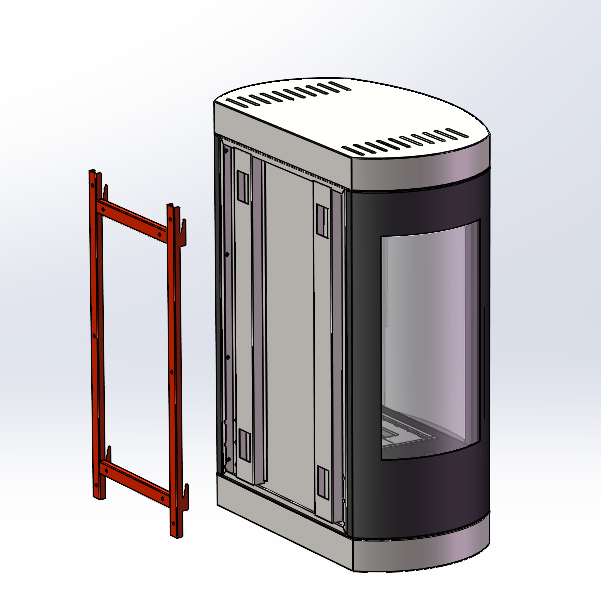 Oregon - Wall-mounted Bioethanol Stove