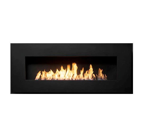 Icon Fires Nero 1450 Wall Fire - Black Bioethanol fireplaces