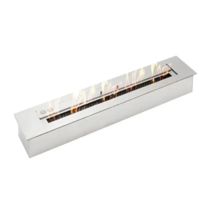 3.5 Litre Outdoor Superior Burner by ScandiFlames with flames, dimensions 60x16x8 cm, perfect for outdoor DIY projects.