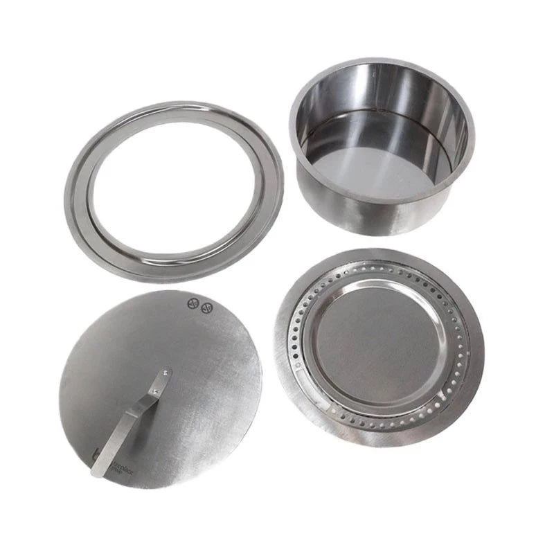 Outdoor Round Bioethanol Burner Insert - 5 Litres