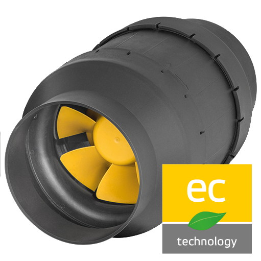 INLINE TUBE FAN RUCK EM 100L EC 01