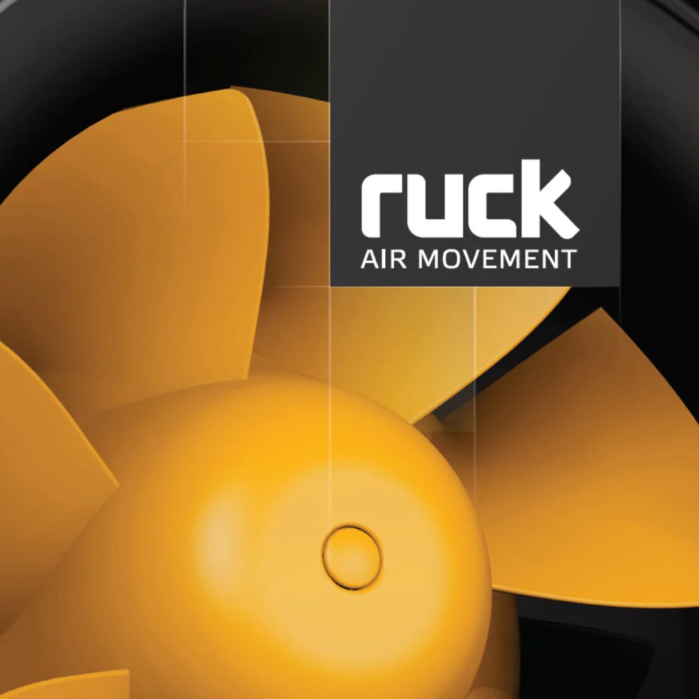 RUCK company logo, manufacturer of ventilation fans