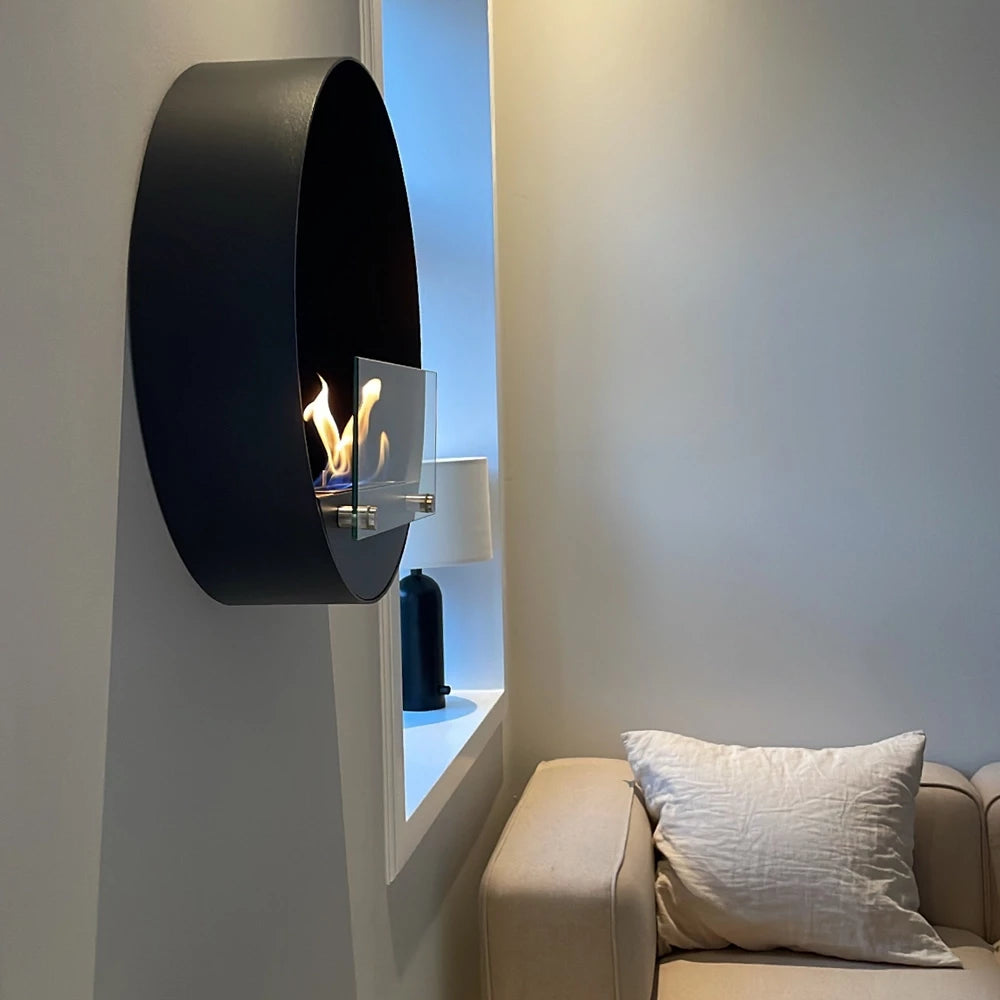 Delaware S Round Design Fireplace - Ø50 cm