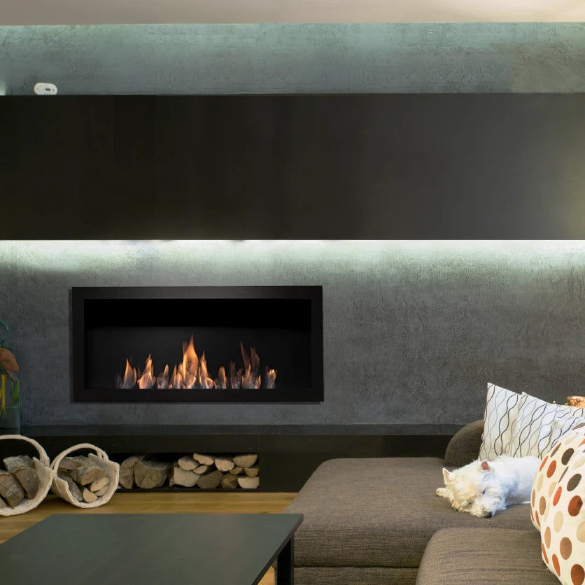 Icon Fires Slimline Firebox SFB1350 - Black