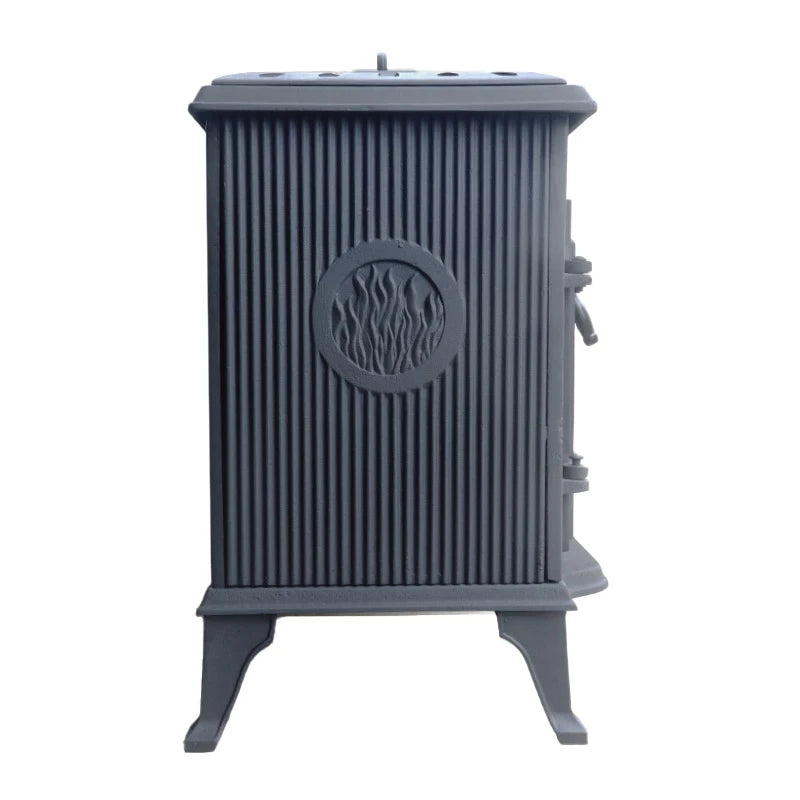 Spitsbergen cast iron bioethanol stove with traditional Scandinavian design and eco-friendly features.