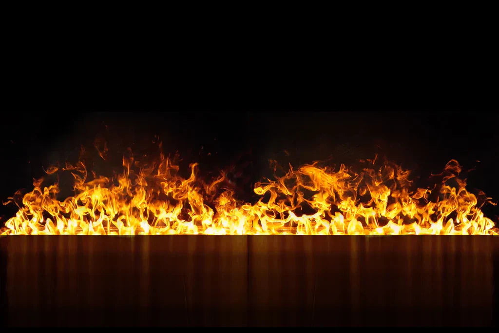What is a water vapour fireplace?