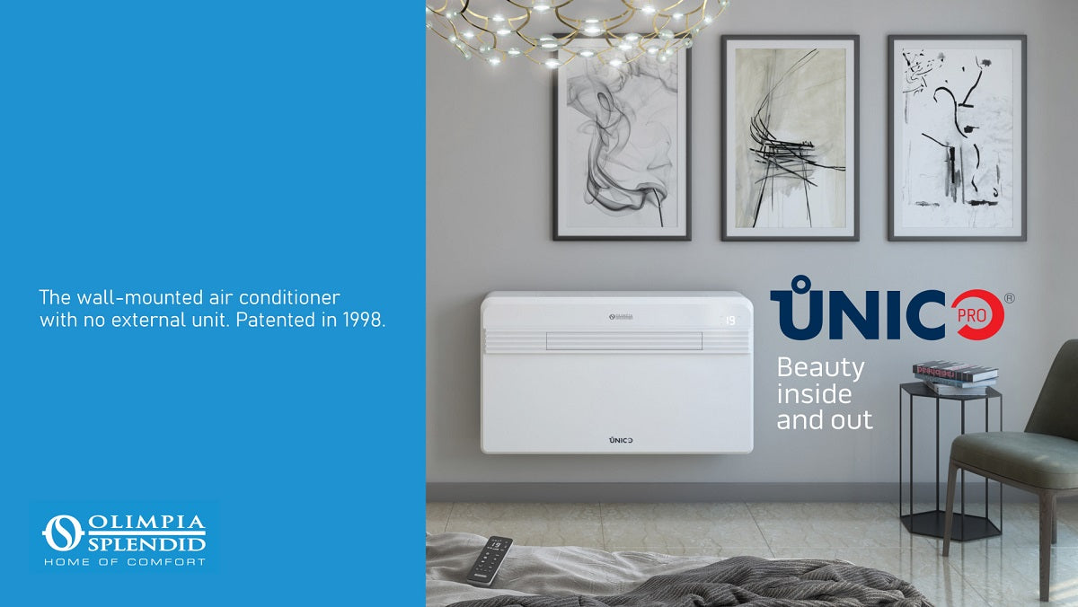 OLIMPIA UNICO — Precision Cooling and Heating. Without the Outdoor Unit  