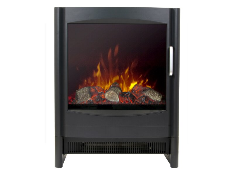 Sureflame Keston Electric Stove in Black