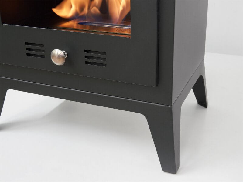Sureflame Carino Bio Ethanol Stove in Black