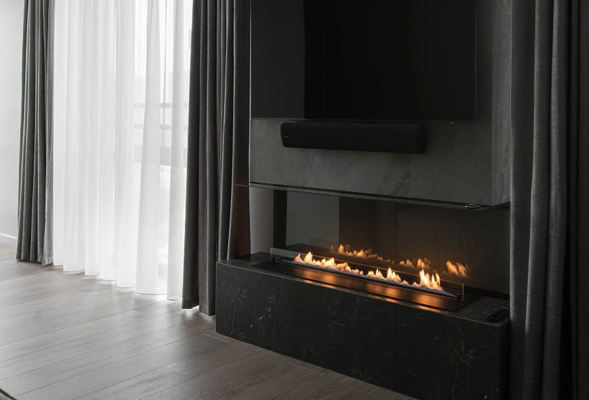 Automatic bioethanol fireplace DALEX 1900