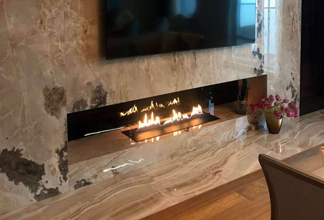 Automatic bioethanol fireplace DALEX 1900