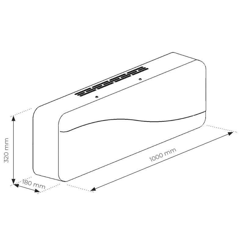 Helty FlowULTRA (Enthalpy) Decentralised Heat Recovery Unit | Compact wall ventilation System