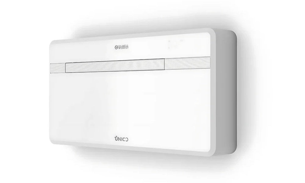 NEW 2025 Olimpia Splendid Unico EVO 30 HP EVANX Inverter 11000 BTU 3.1 kW All-in-One Air Conditioning Unit with WiFi + 2 kW low temp heater