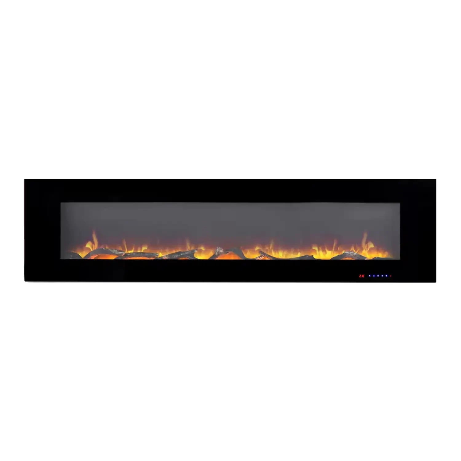 Azurite 182 cm - Wall-mounted Electric Fireplace