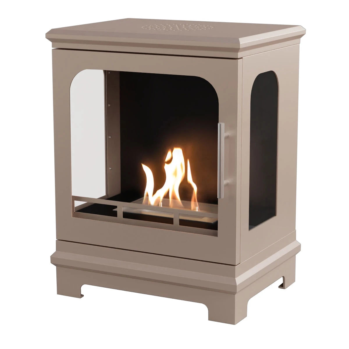 Honolulu – Grey Beige Freestanding Bioethanol Stove